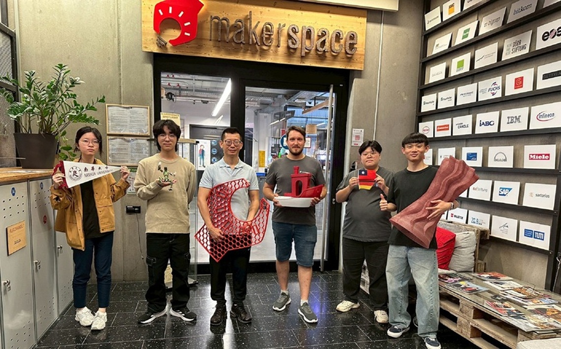 南華大學產設系再獲教育部學海築夢計畫 赴德國進行研發實習