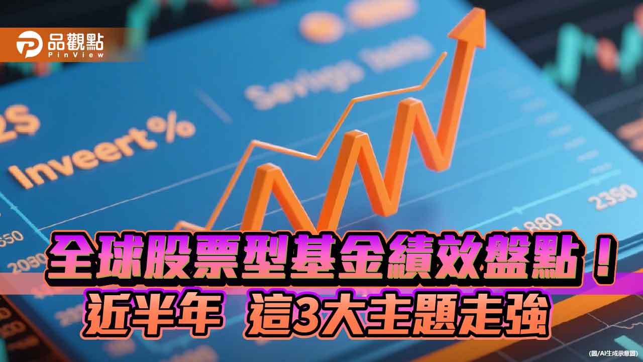 全球股票型基金比一比！近半年績效10 強聚焦電競、基礎建設、科技