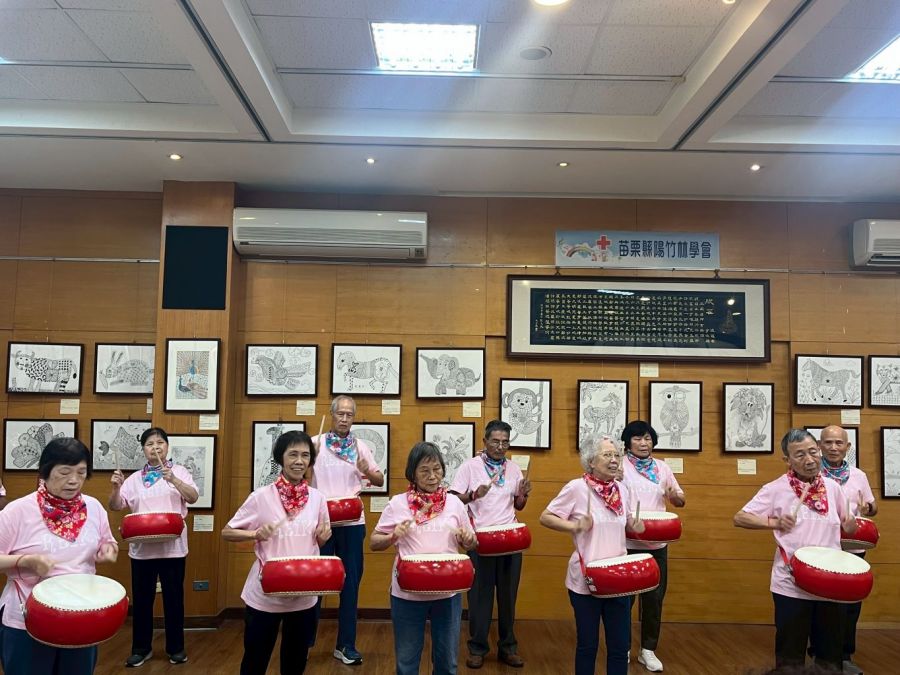 苗栗縣陽竹林學會 陽竹林長青藝術展