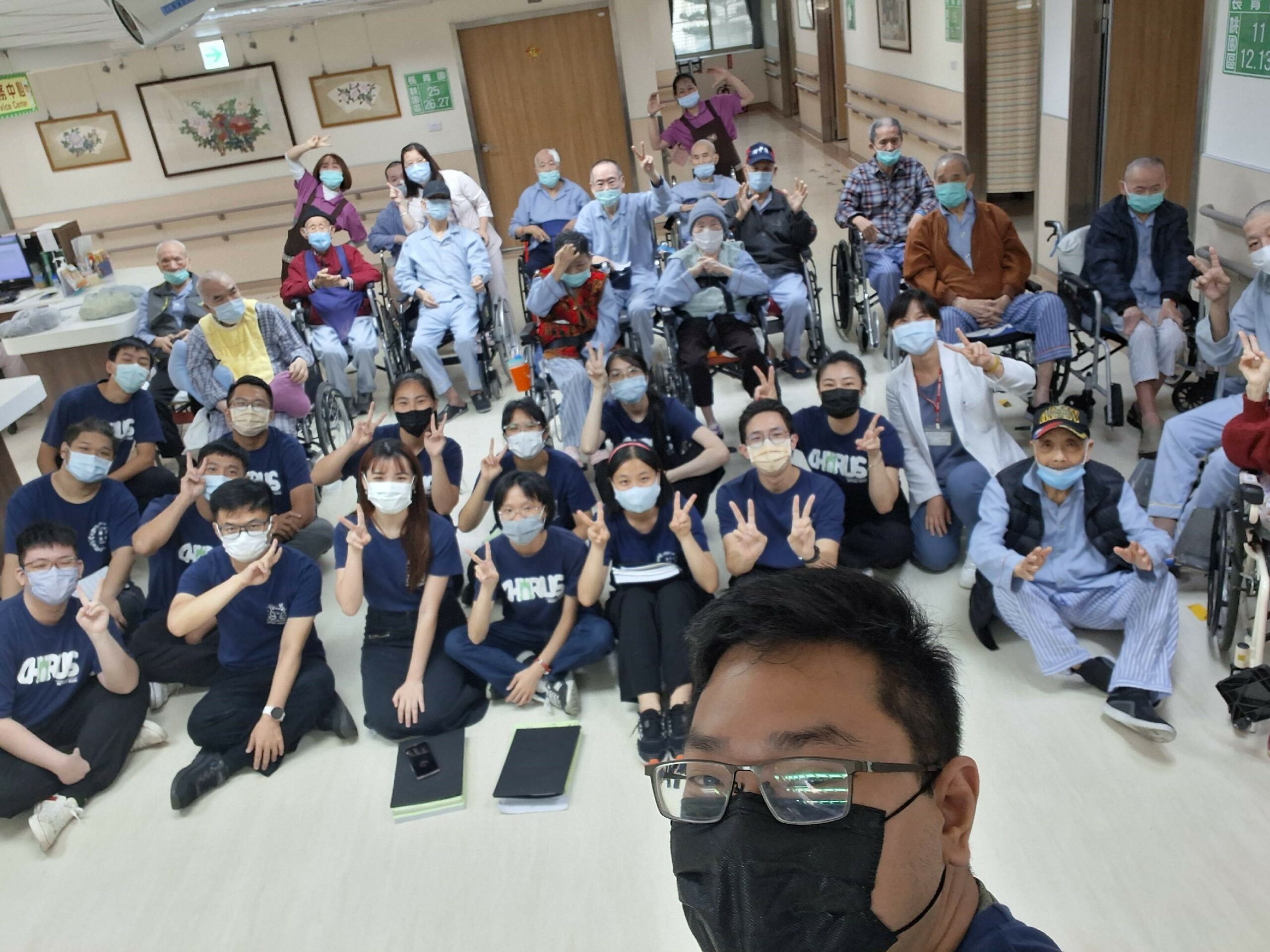 台師大合唱團「獻聲」北榮桃分院護理之家 音樂饗宴傳遞溫暖關懷 546468645 3 scaled
