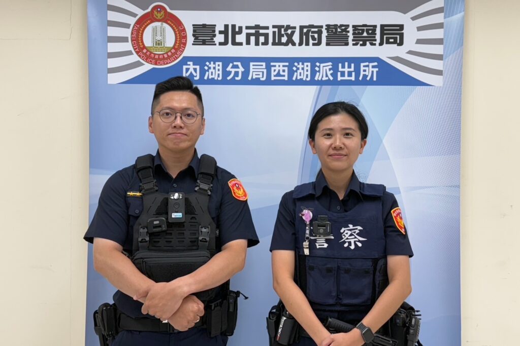 內湖警銀聯手火速識破騙局 一日雙攔阻百萬鉅款 1 MEITU 20250806 080822115
