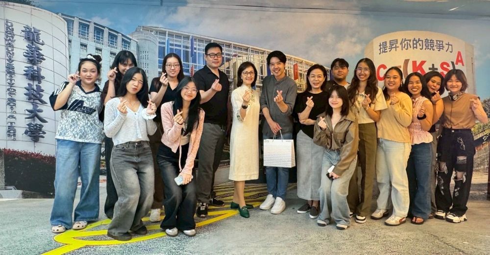 參訪龍華遊戲系聚焦多媒體     泰曼谷大學師生印象深刻