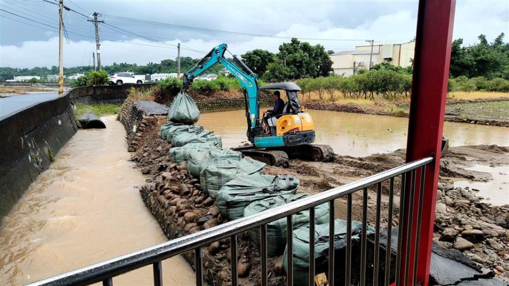 受連日豪雨彰化多處成災-王惠美指示8月底前發包