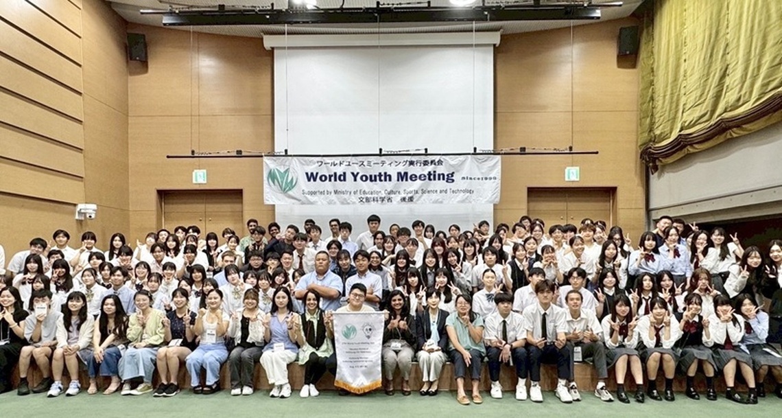 高市22校高中職生參加2025年日本名古屋世界青年會議大放異彩
