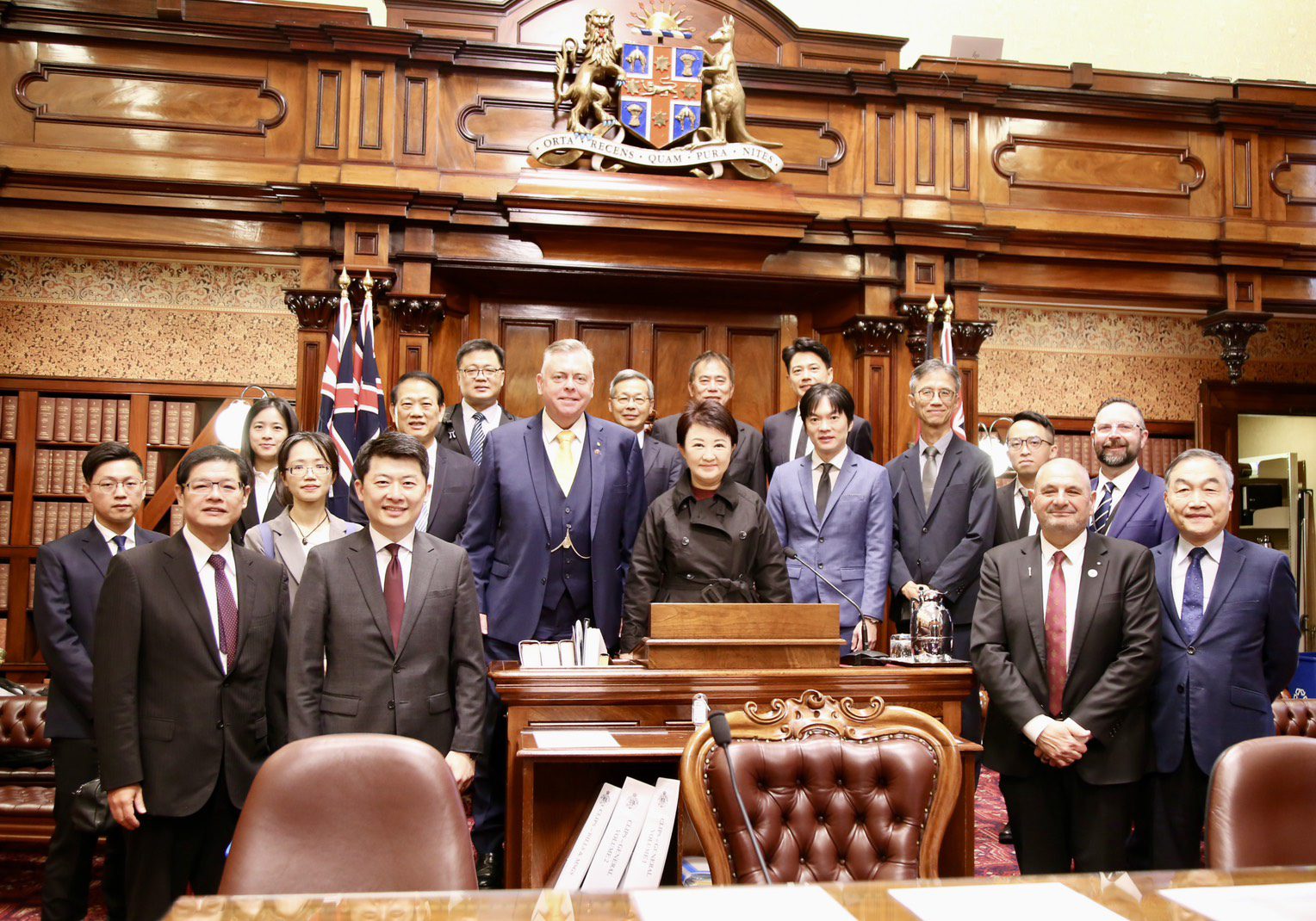 台灣是「冬天的朋友」！盧秀燕率團拜訪新南威爾斯　新州議會讚台灣情誼