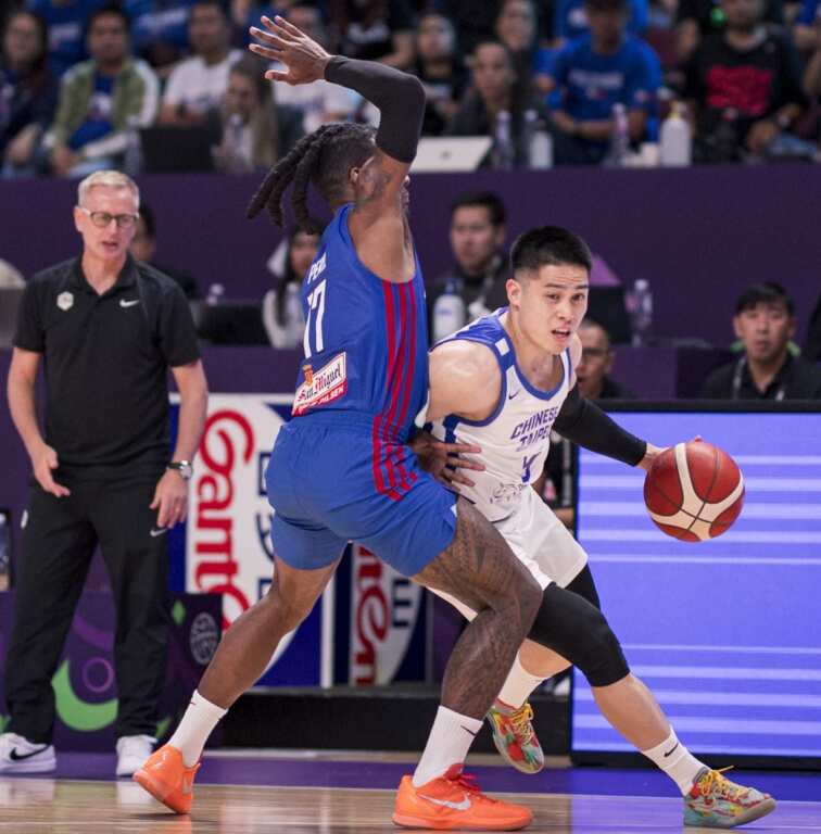 6名NCAA血統好手火力輸出戰全隊89%，陳盈駿更是佼佼者。 (FIBA提供)