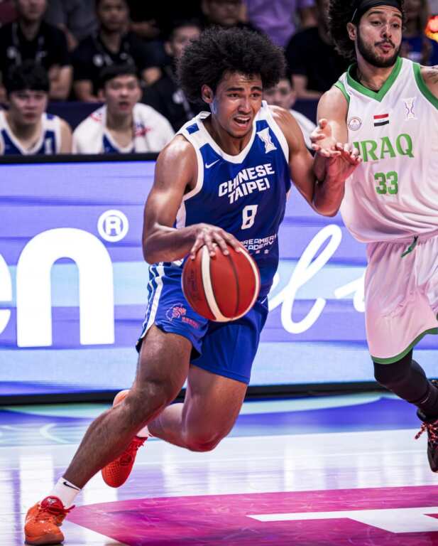 來自康乃爾大學的賀丹，強勢進攻。 (FIBA提供)