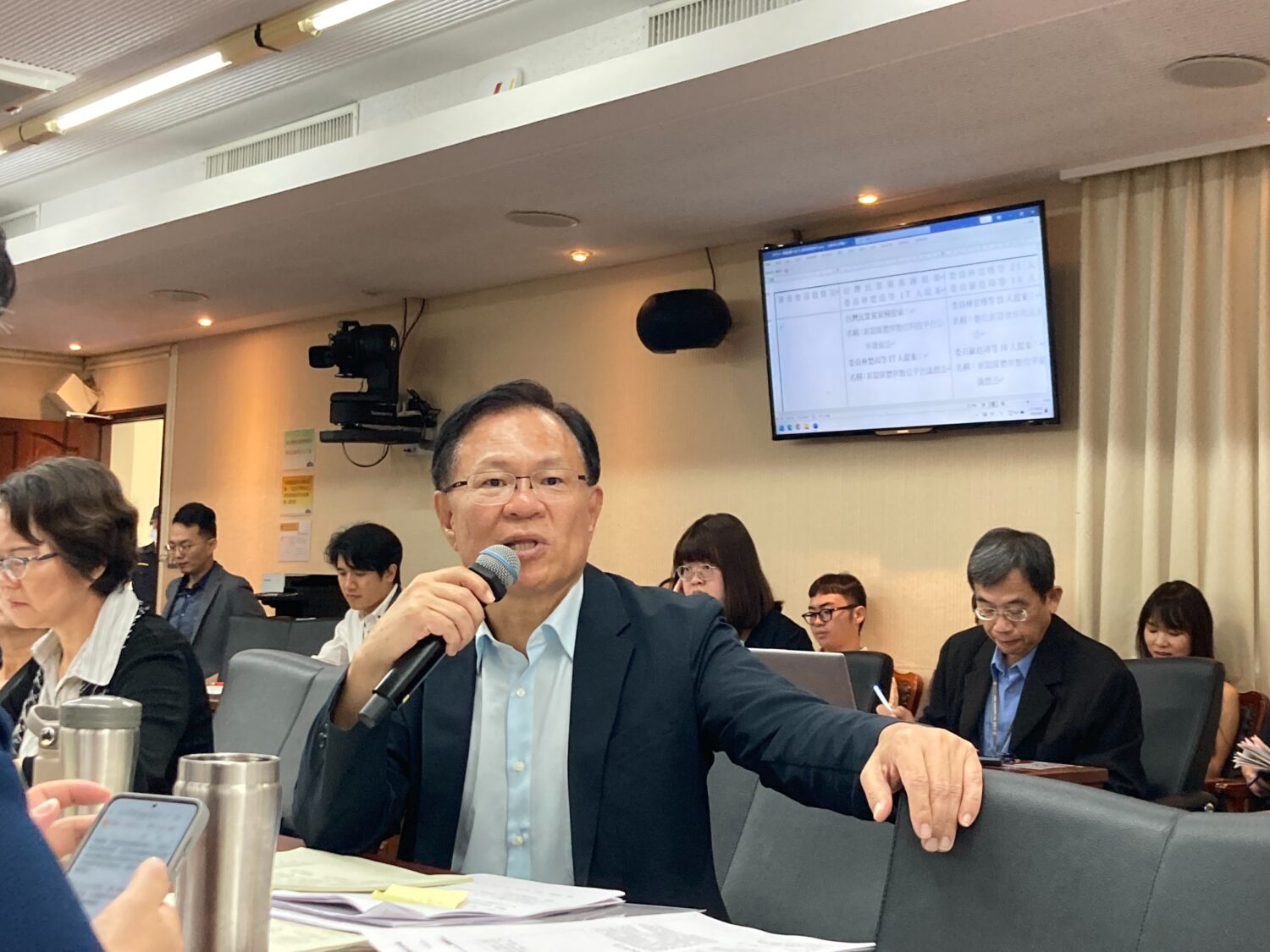 張啓楷表示,新聞價值不容被忽視,應盡速完成《媒體議價法》立法。(圖/張啓楷國會辦公室)