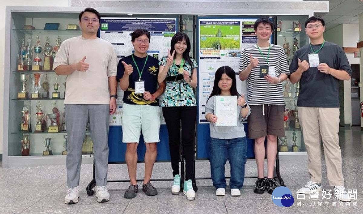興大師生團隊。林重鎣