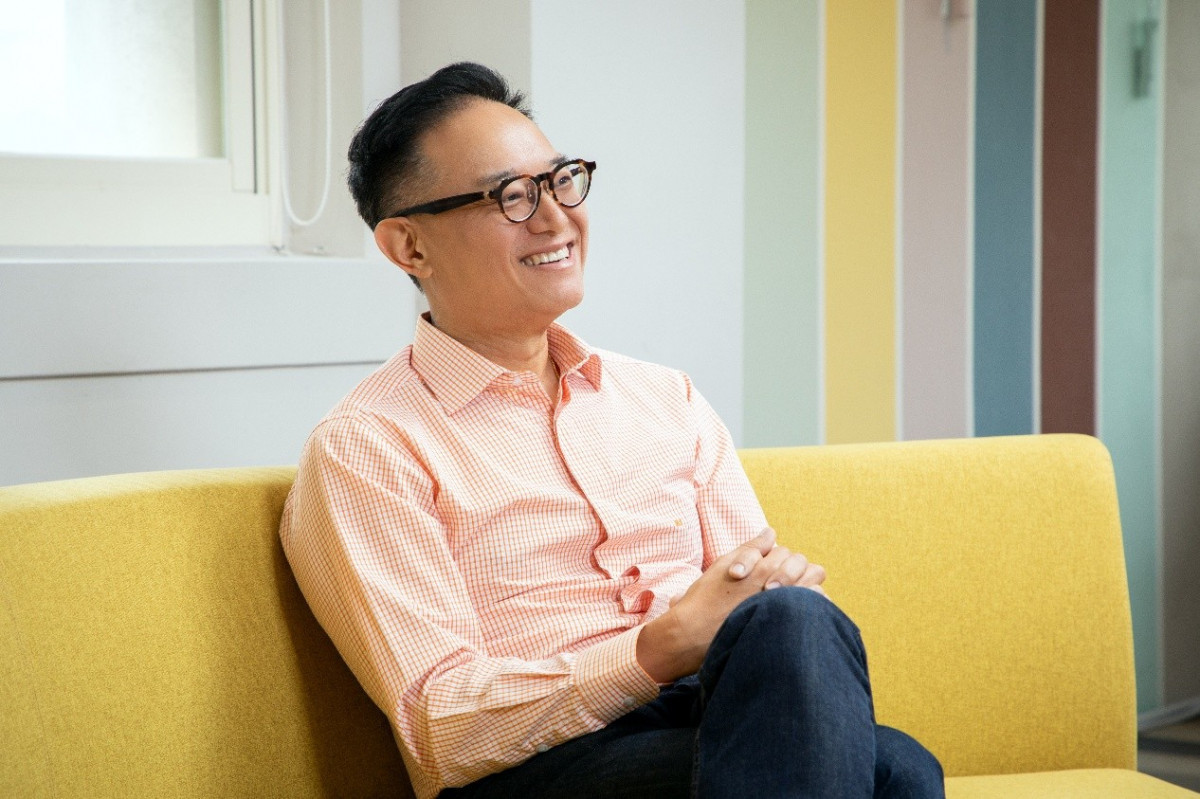 叡亞環保董事長趙軒志盼整合各大品牌,成為台灣健康品牌的標竿。(圖片來源/中時新聞網攝)