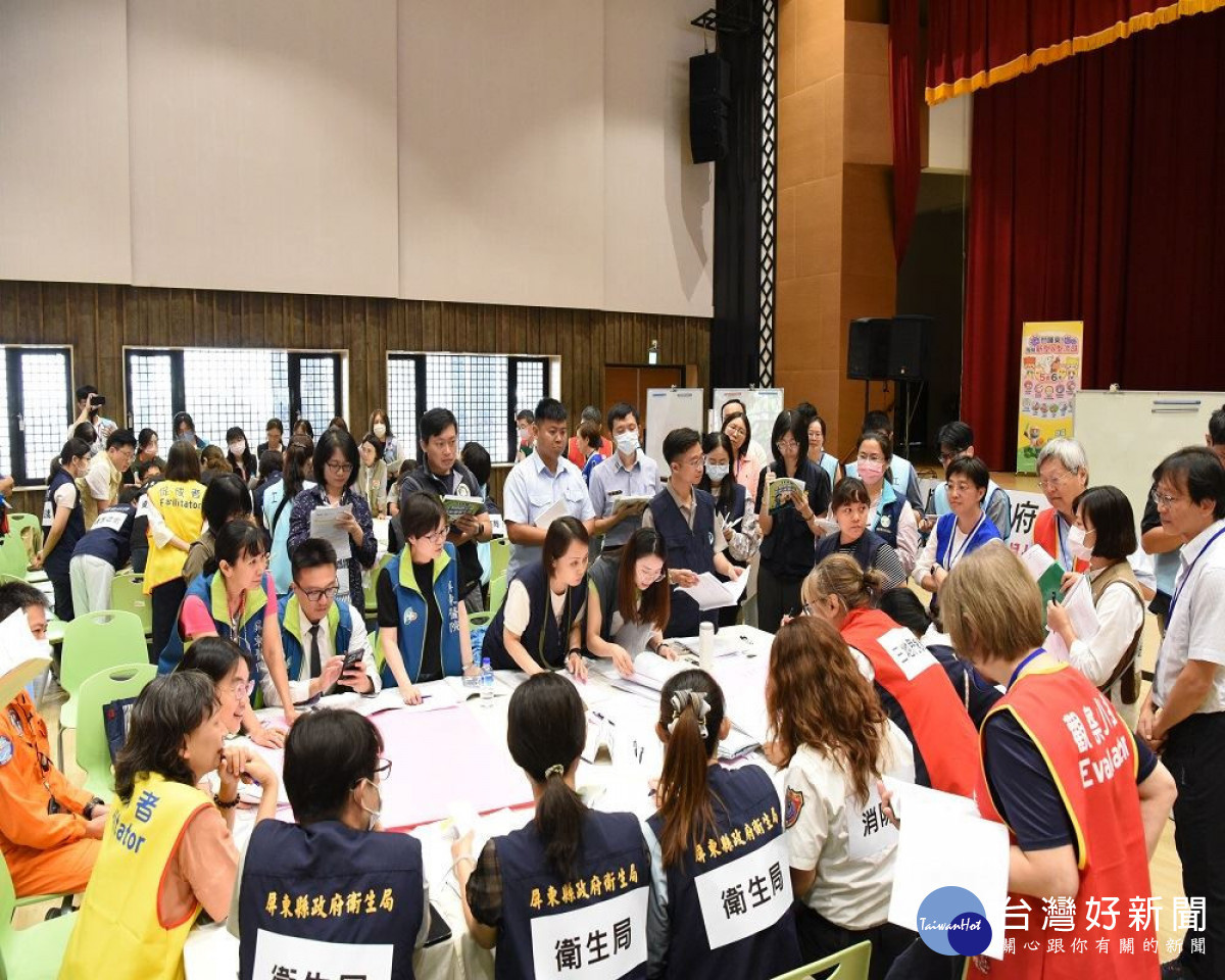 屏縣無腳本生物病原災害演習　新型A型流感防治應變能力再升級