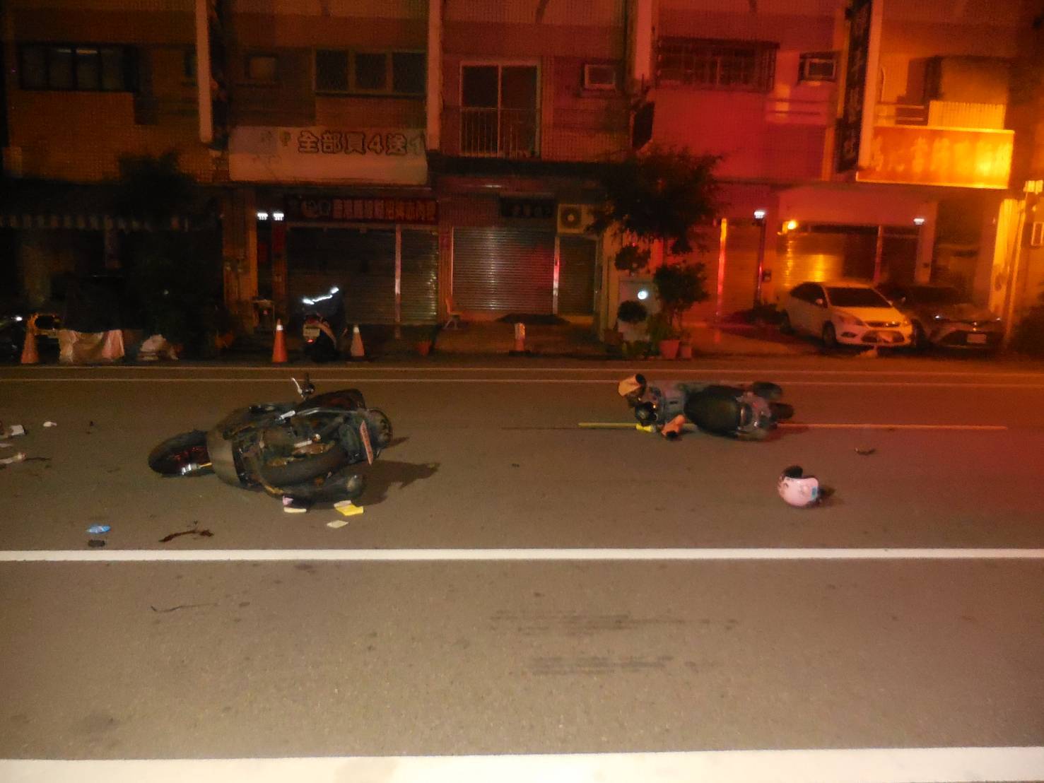 台中太平清晨機車碰撞 雙騎士酒駕雙雙送醫 警方依公共危險罪偵辦