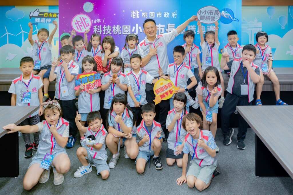 ▲114年桃園小小市長暨市政體驗營。