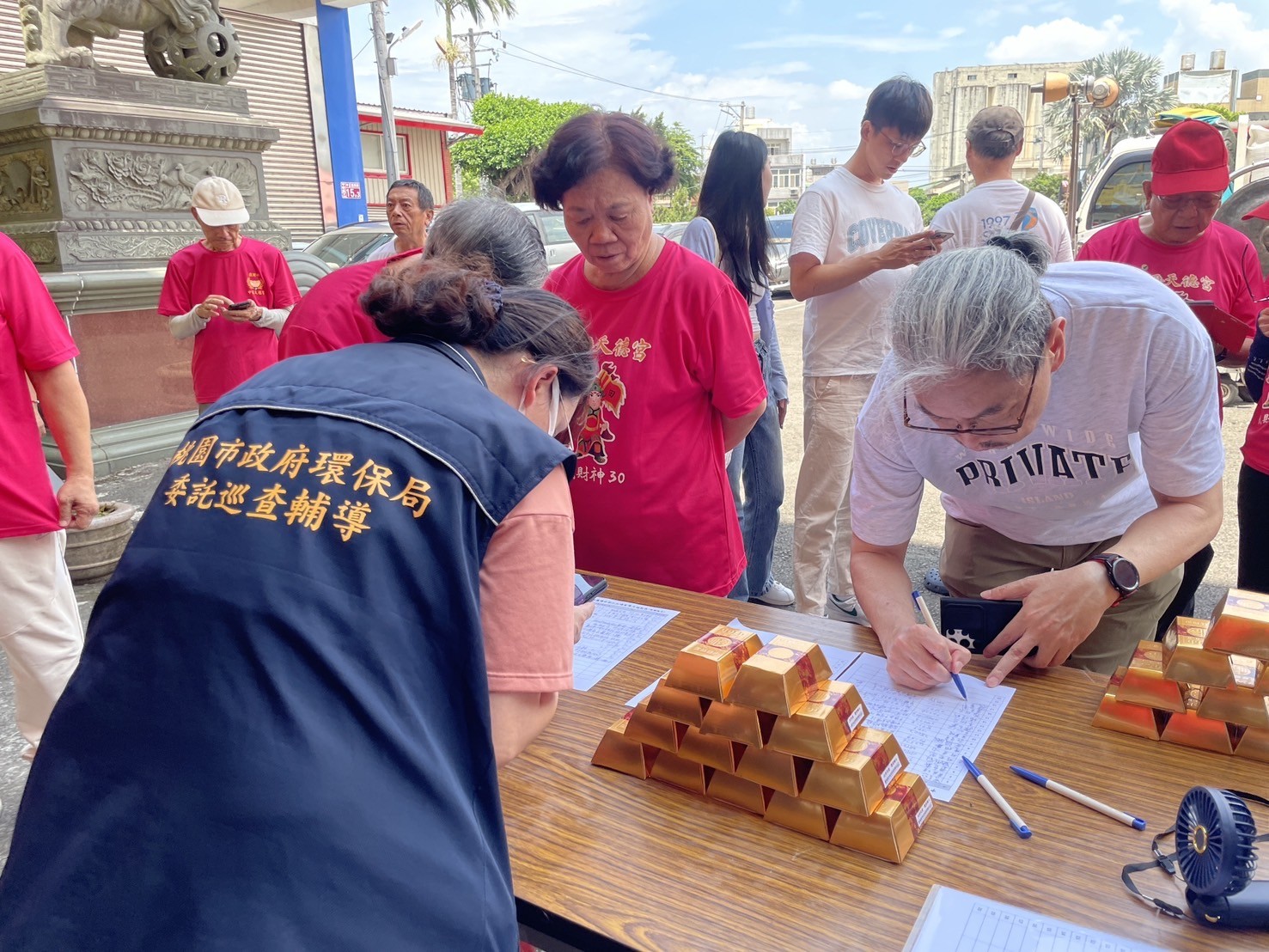 桃園環保局推廣中元普渡低碳祭祀 減少空氣污染與環境負擔 823057