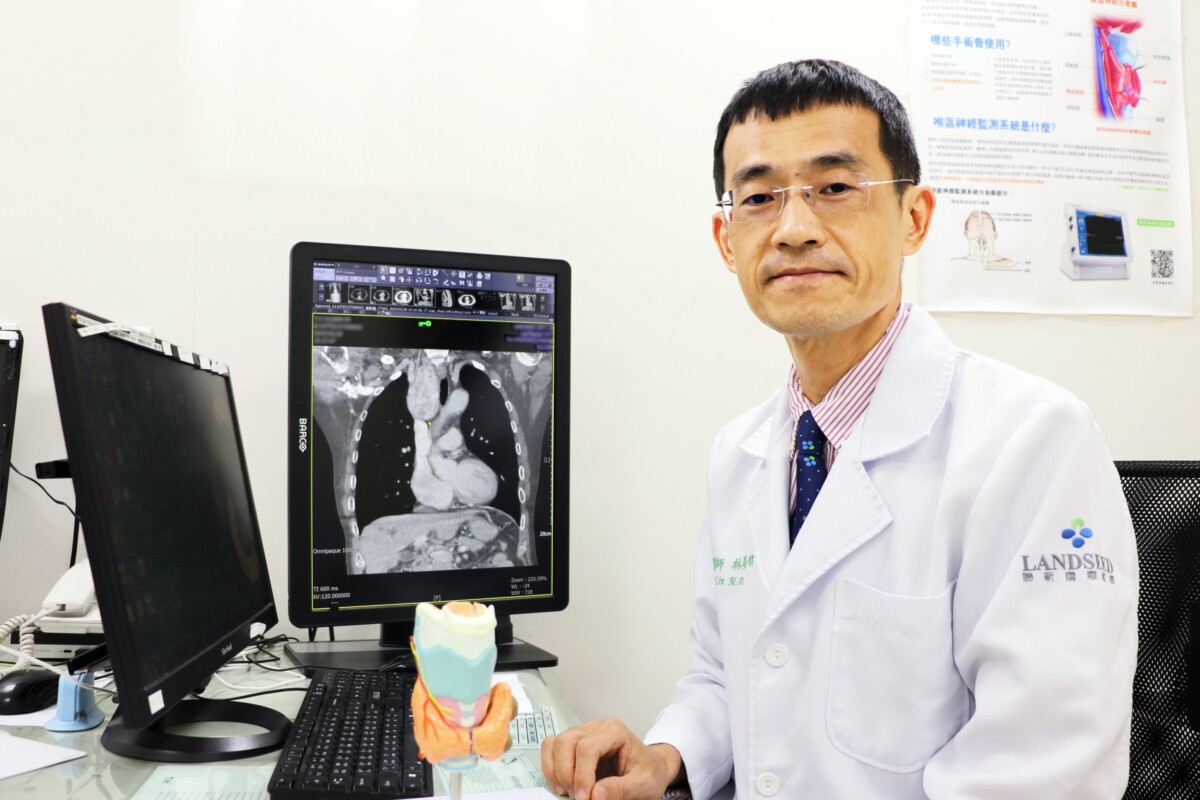 ▲林晏甥醫師提醒若已發現結節且確診為良性,務必要定期回診追蹤。