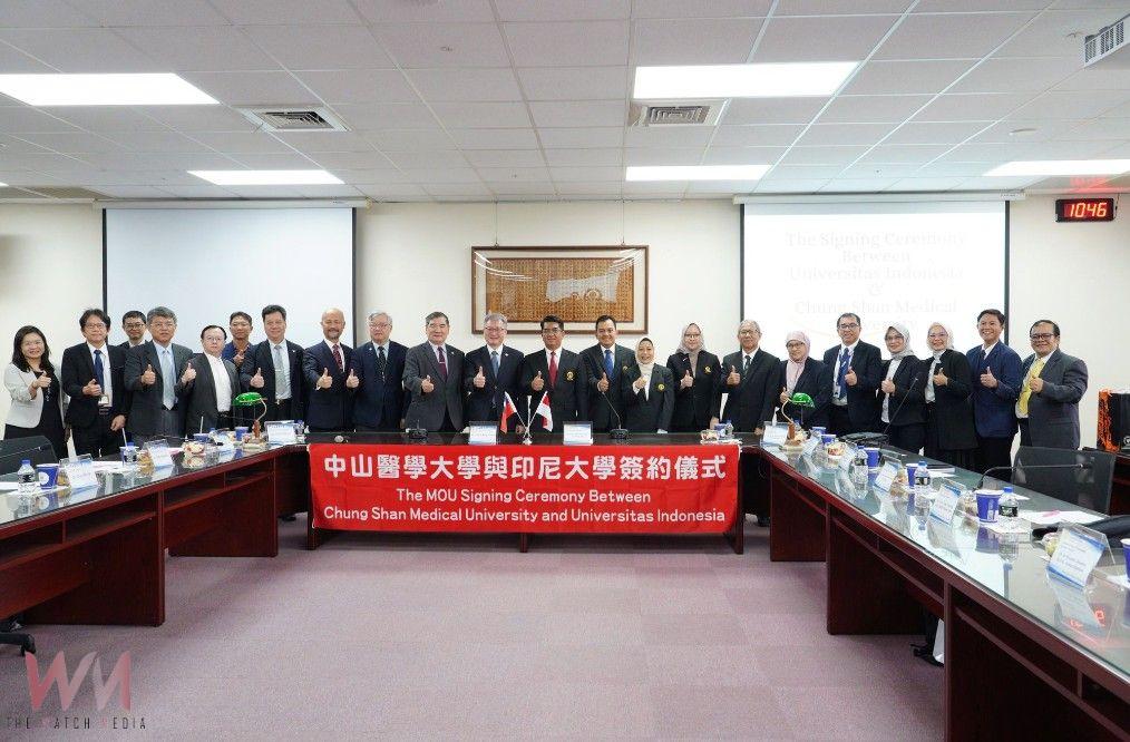 強化國際能見度!中山醫大攜手印尼大學簽署MOU 推動新南向口腔醫療合作計畫 - https://www.watchmedia01.com