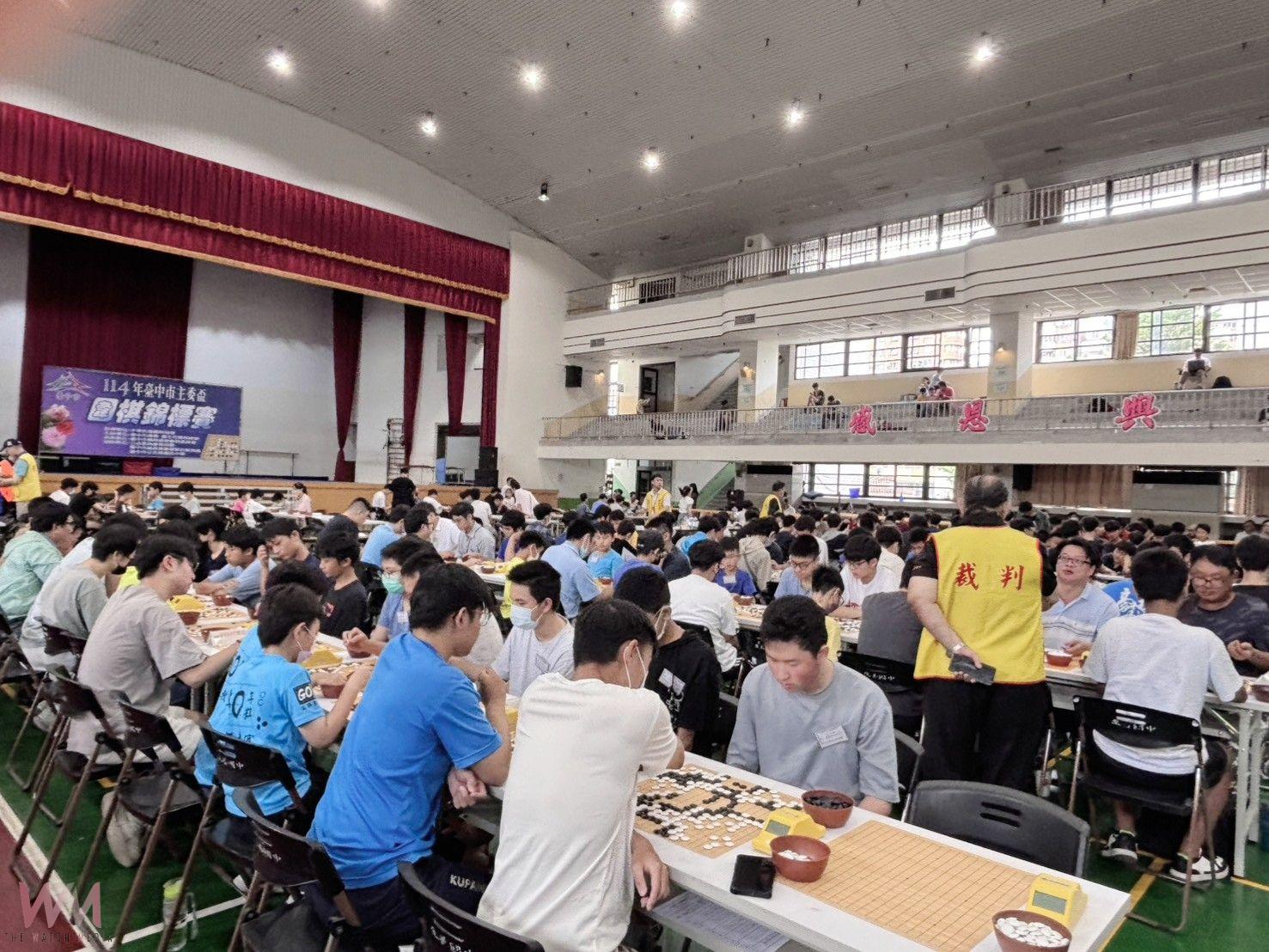 提升競技全民化!台中主委盃圍棋首次團體戰 逾200名棋友組隊鬥智 - https://www.watchmedia01.com