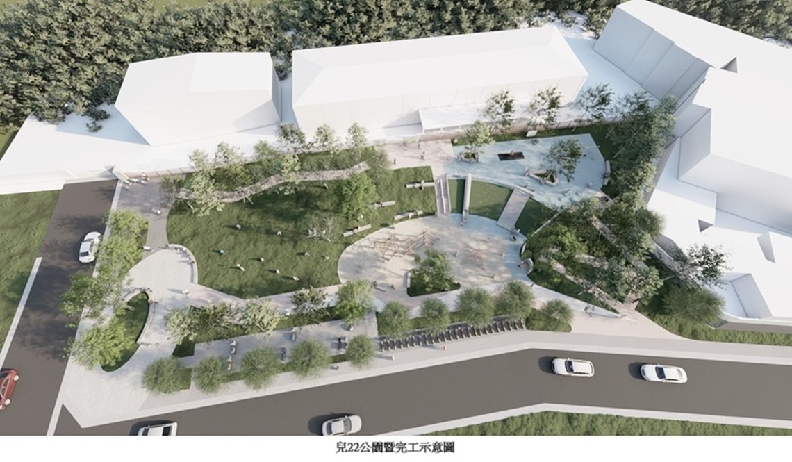 平鎮兒22公園開工動土　張善政：持續打造宜居生活空間