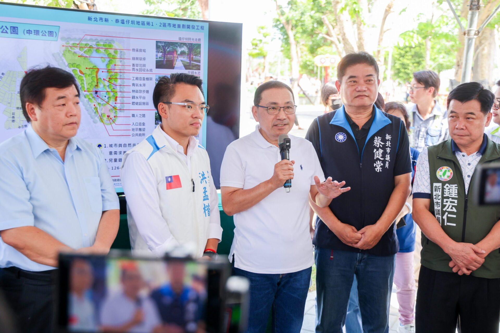 盧秀燕傳不選黨主席　侯友宜被點名熱門人選　他只回：把握當下認真打拚