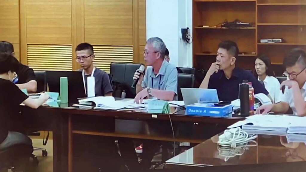 ▲「彰化生命園區開發計畫環境影響說明書」第1次審查會議結論:補充、修正後再審。(記者林明佑翻攝)