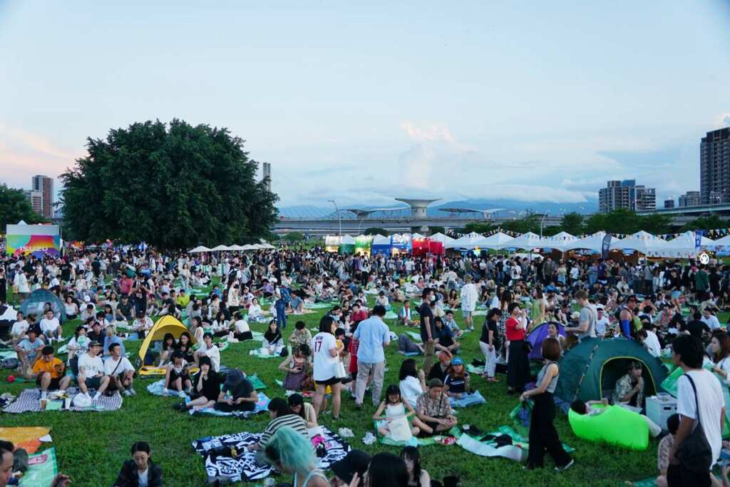 ▲新北市河海音樂季最終站於新北大都會公園登場,誠摯邀請市民朋友,共赴這場夏末最精彩的搖滾盛典!(圖為2023年資料照)
