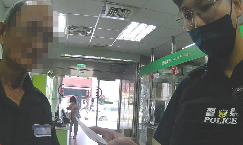 急借假老友15萬手術費 大園警銀合作守住老翁積蓄 374325 0