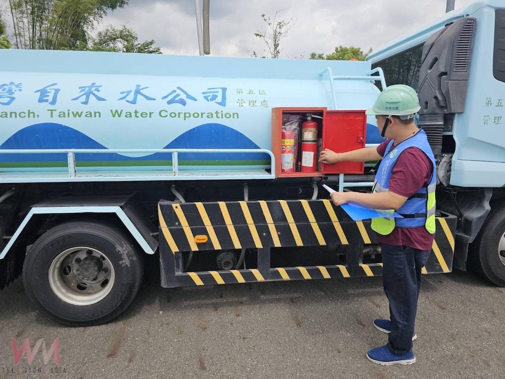台灣自來水股份有限公司第五區管理處因應「楊柳颱風」來襲,已配合各縣市先期完成整備。(圖/台水公司第五區管理處提供)