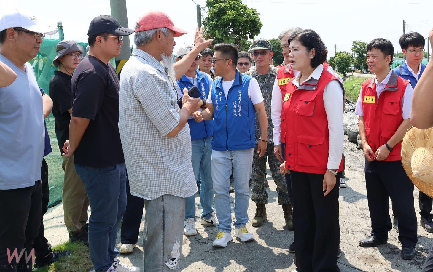 張麗善勘查新庄子大排 籲地方支持5億護岸治理計畫 - https://www.watchmedia01.com