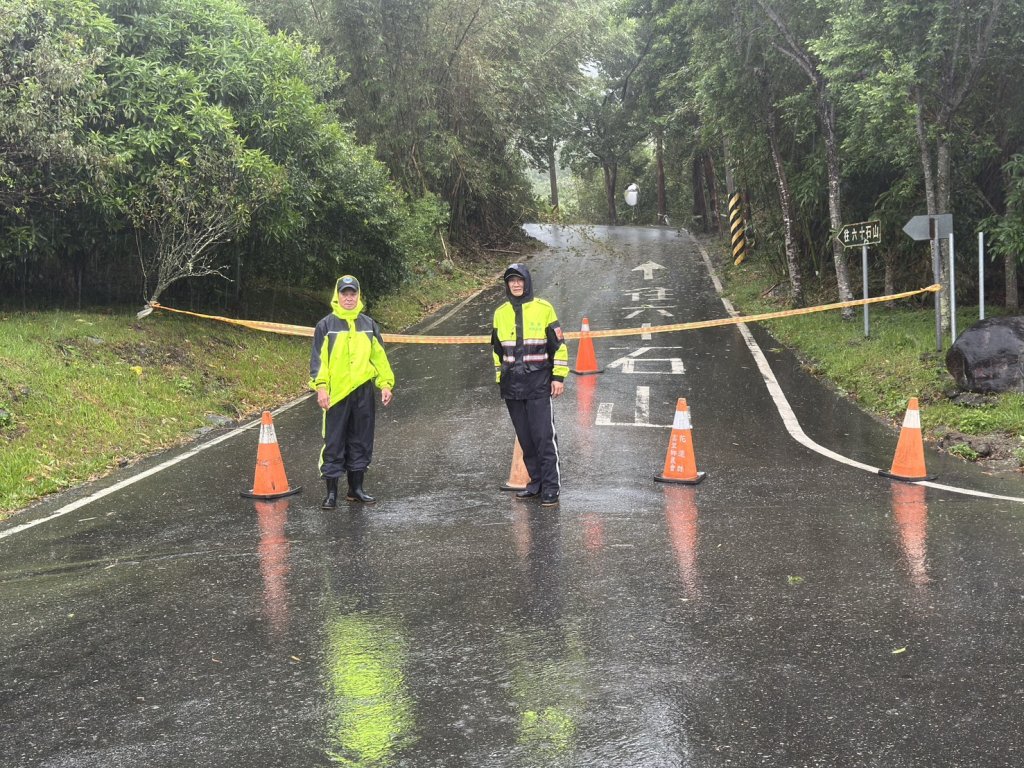 楊柳颱風風雨漸強! 花蓮撤離居民六十石山產業道路封閉