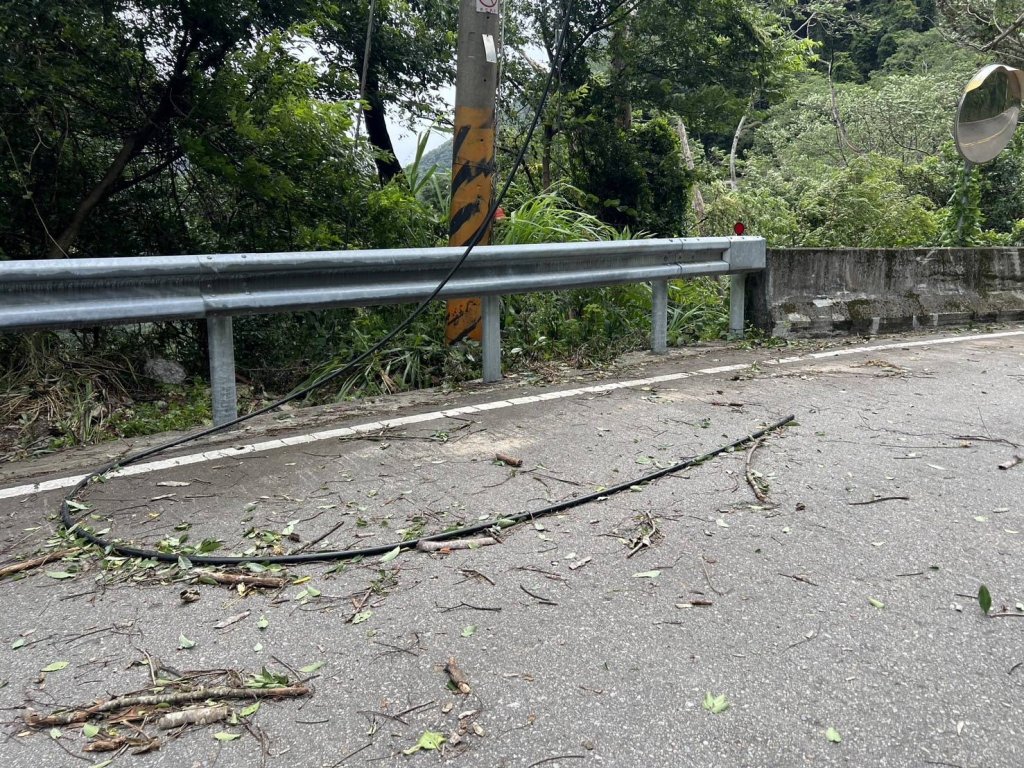 台中梨山地區大停電!- 仍有3826戶待修