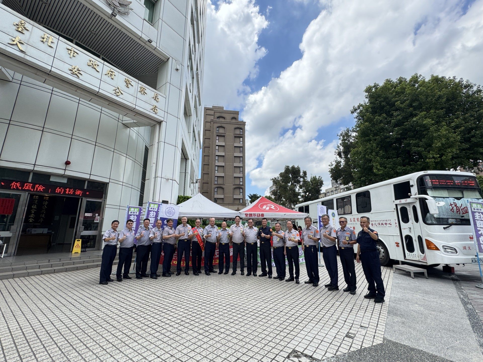 大安分局義警常年訓練登場 實用課程強化防災與執勤能力