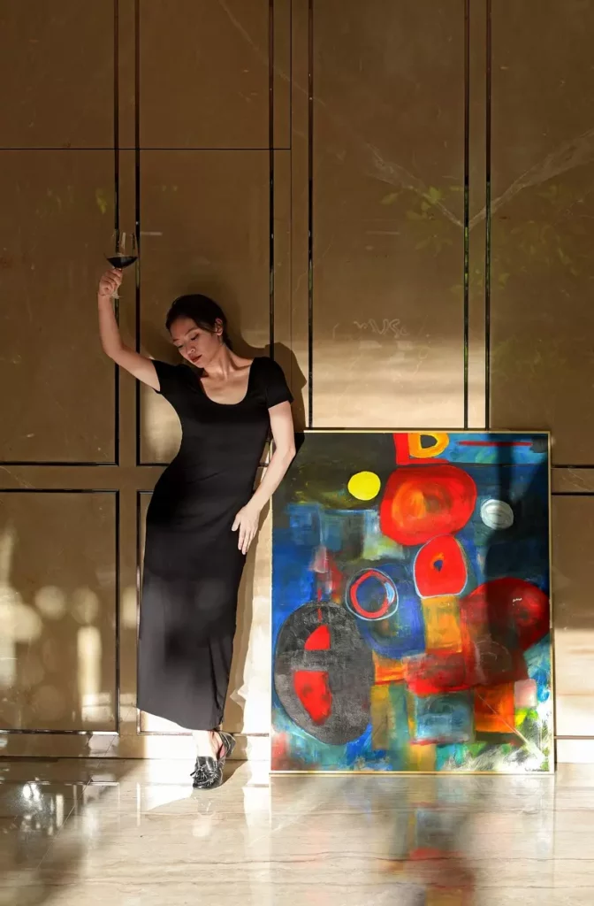 薛喻鮮 ╳ 慕舍酒店「MVSA繆思系列」畫作暨攝影個展—Lobby作品《鮮 • 鮮異想》