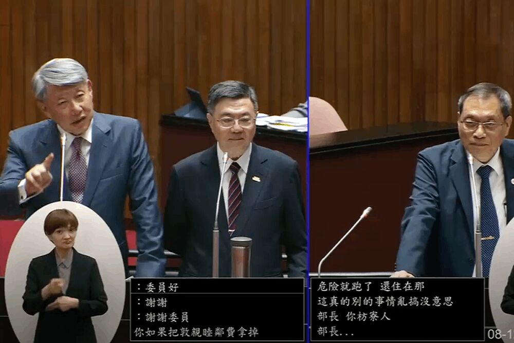 郭智輝拿核三延役掛鉤敦親睦鄰費 洪孟楷轟失言 198 照片來源:立法院直播截圖