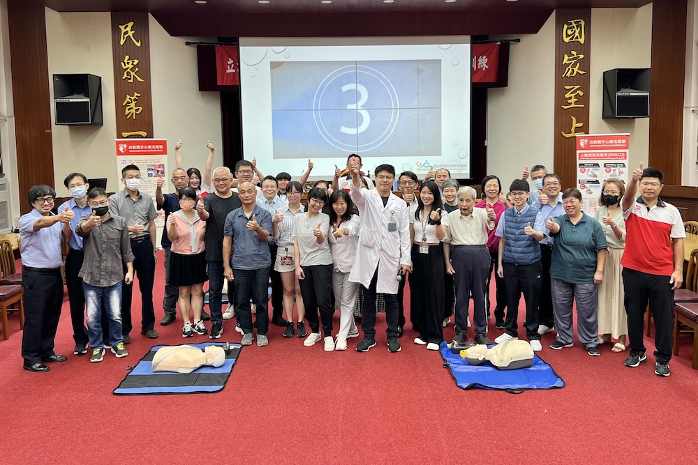 【有影】立法院急救訓練十年上千人受訓 CPR+AED+緊急止血術提升防災韌性 250 cnews124250813a01