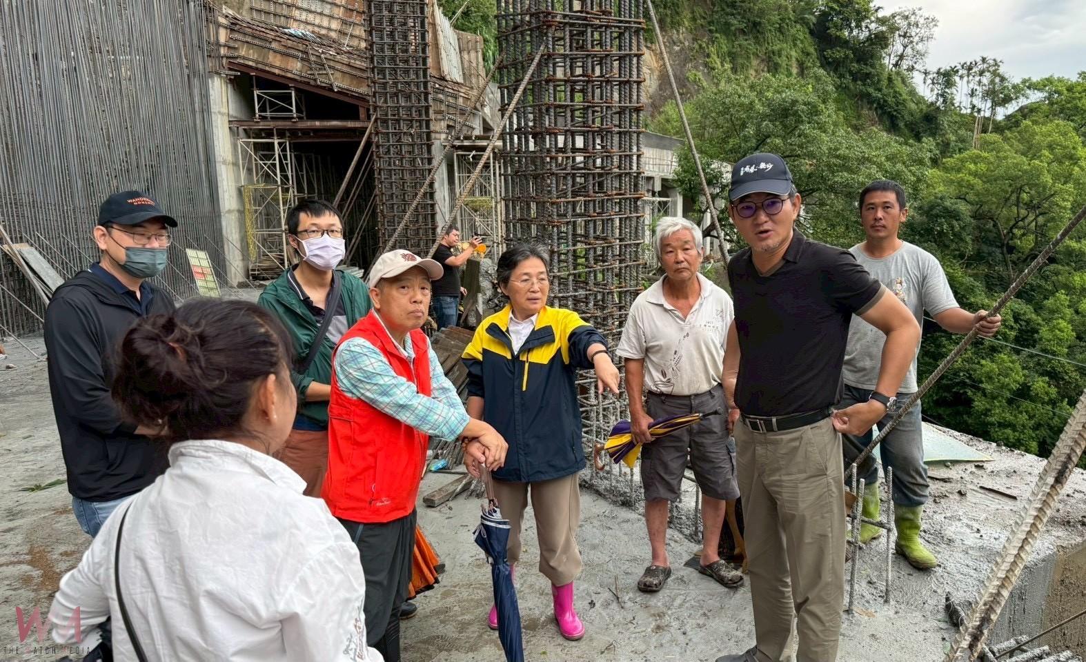 古坑草嶺邊坡滑落威脅交通 劉建國促加速搶修保安全 - https://www.watchmedia01.com