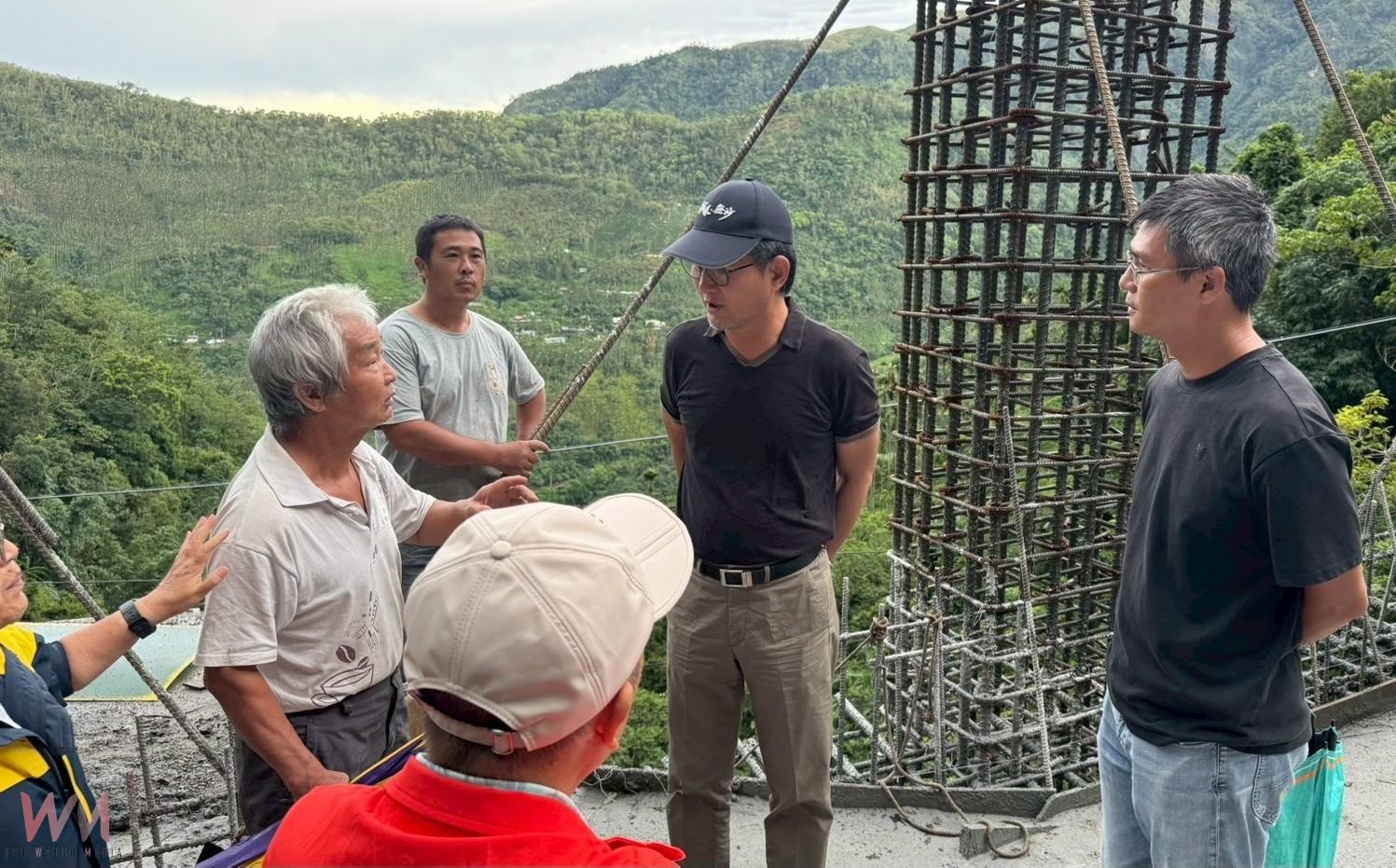 古坑草嶺邊坡滑落威脅交通 劉建國促加速搶修保安全 - https://www.watchmedia01.com
