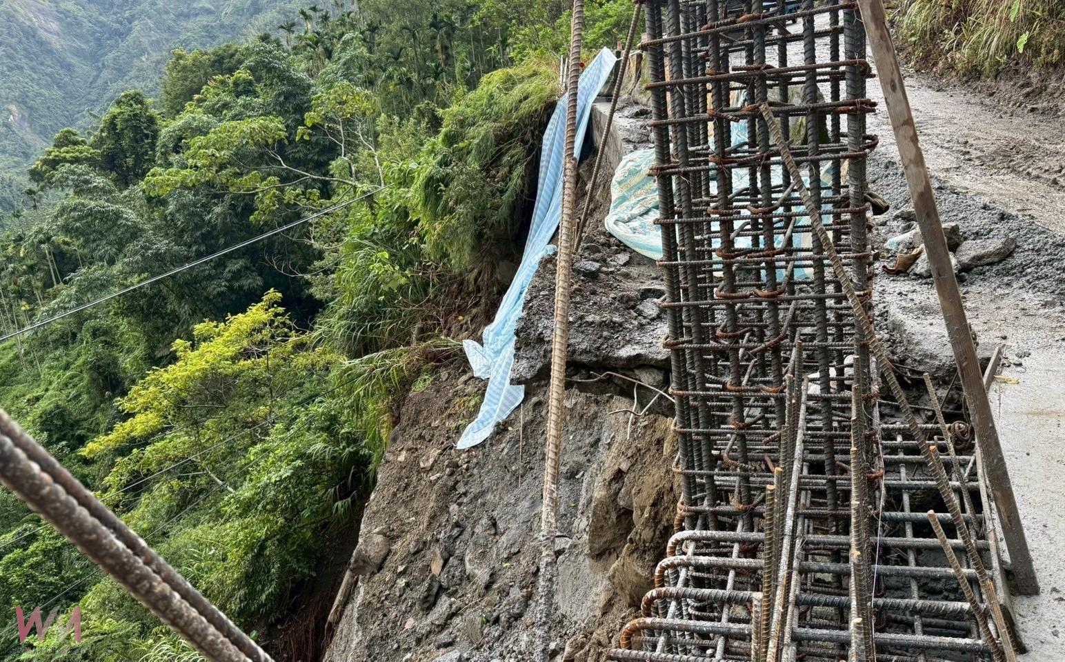 古坑草嶺邊坡滑落威脅交通 劉建國促加速搶修保安全 - https://www.watchmedia01.com