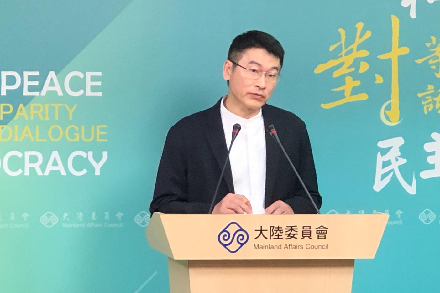 陸委會副主委梁文傑今14日表示，未禁止民間人士參加中共九三閱兵，但禁止中央與地方政府人員、退役將領等人參加。資料照片