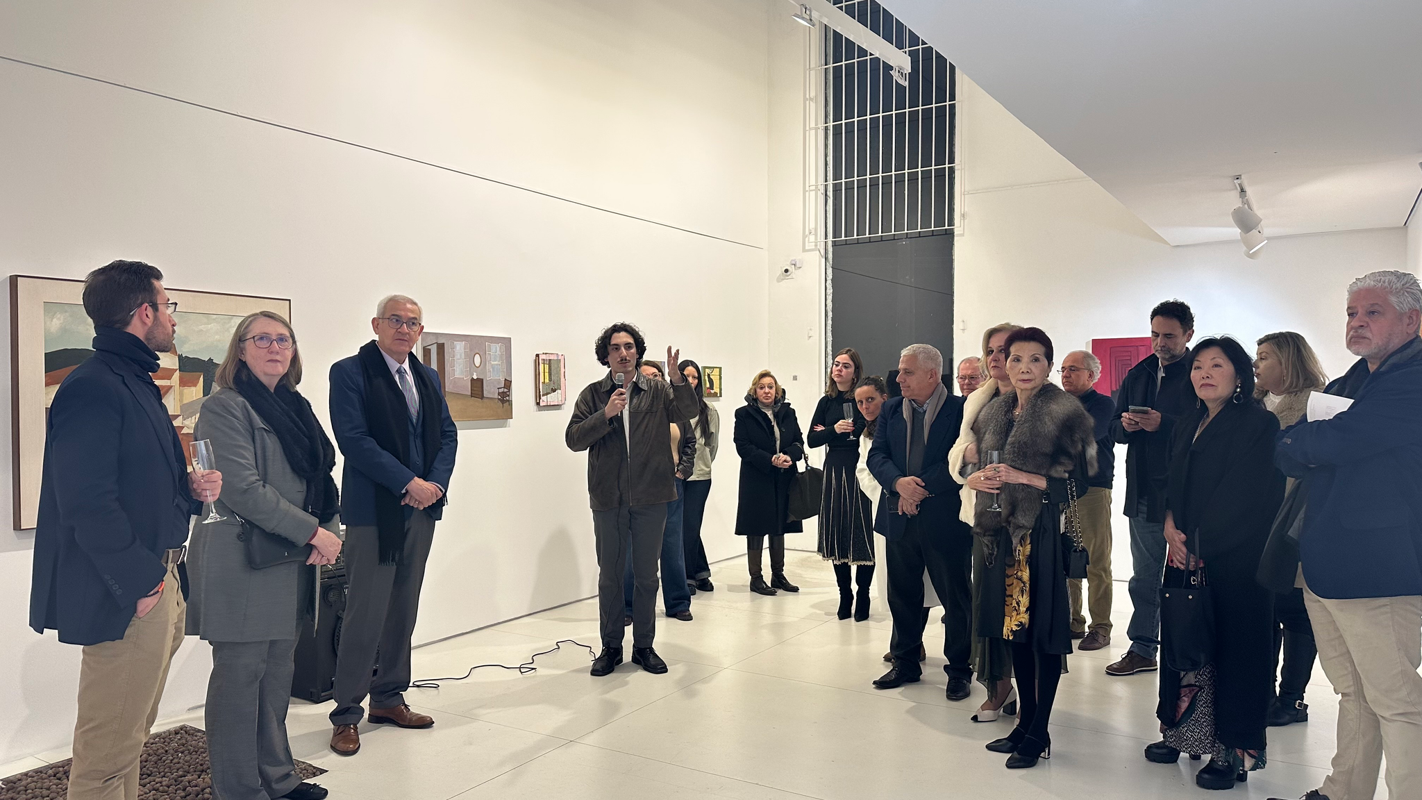 跨國藝術家巴西聯展「牆上的日常」 巴拉圭總領館期未來與台裔合作