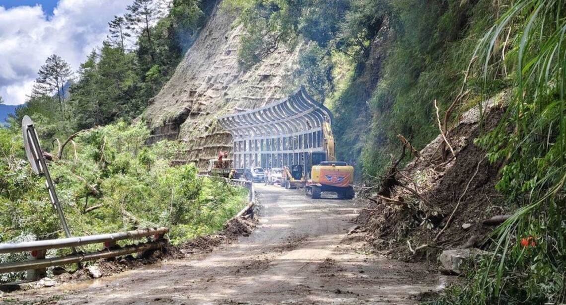 台20線向陽至初來路段 今午2時20分搶通開放通行