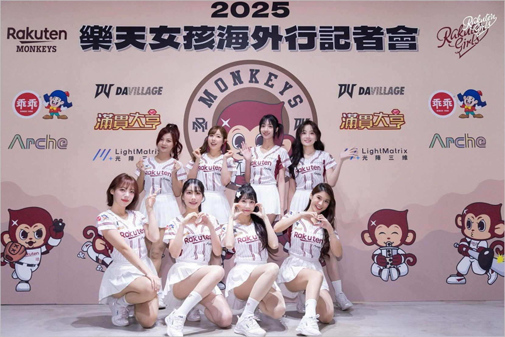 開場文創力挺樂天女孩征戰國際舞台　台式應援熱力席捲美港兩地