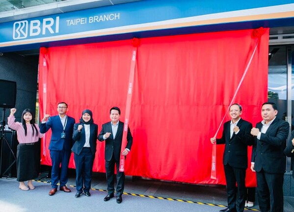 BRI設立台北分行,為36萬名印尼移工提供金融服務