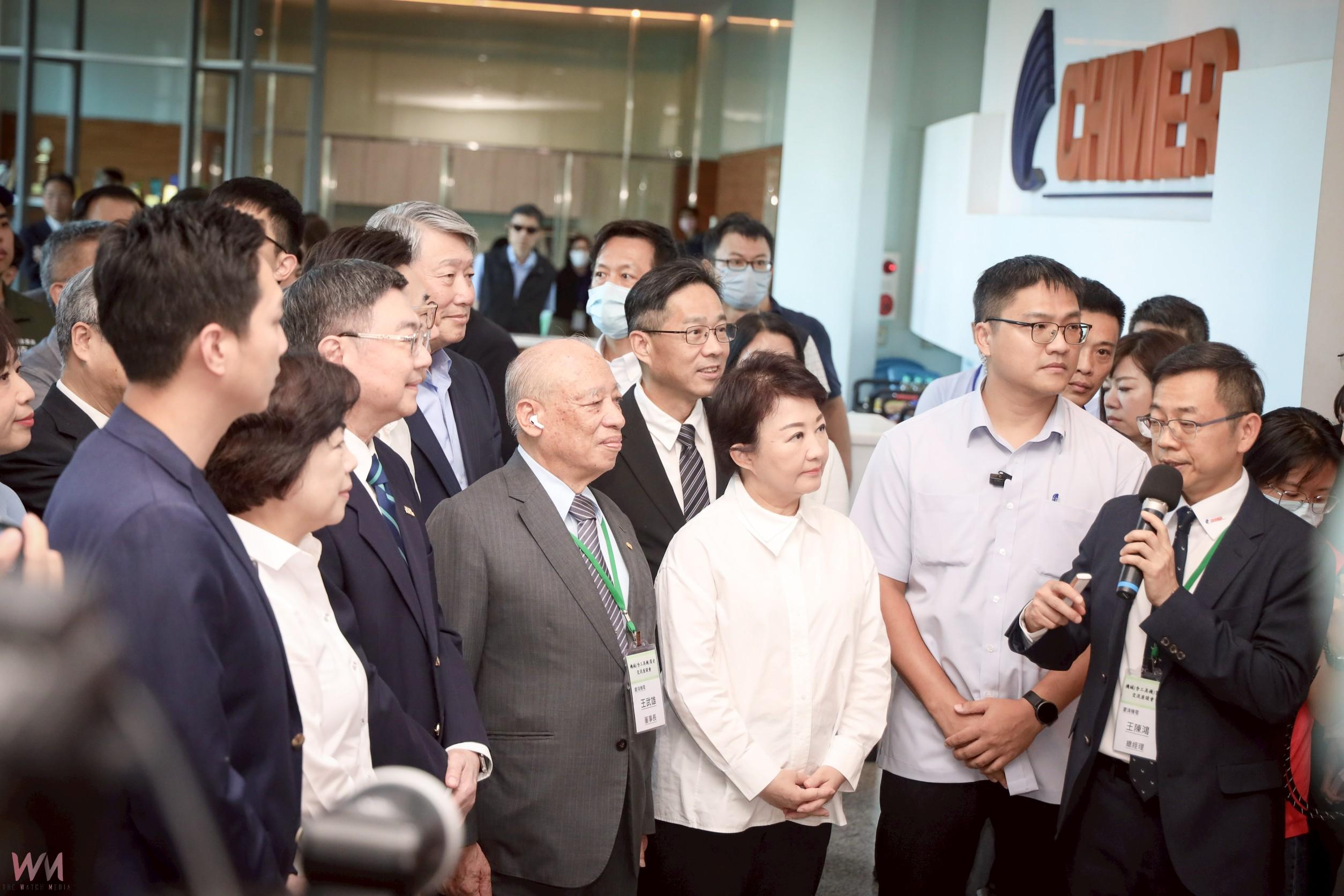 卓榮泰與台中機械業者交流美國關稅衝擊 盧秀燕親出席為產業發聲 - https://www.watchmedia01.com