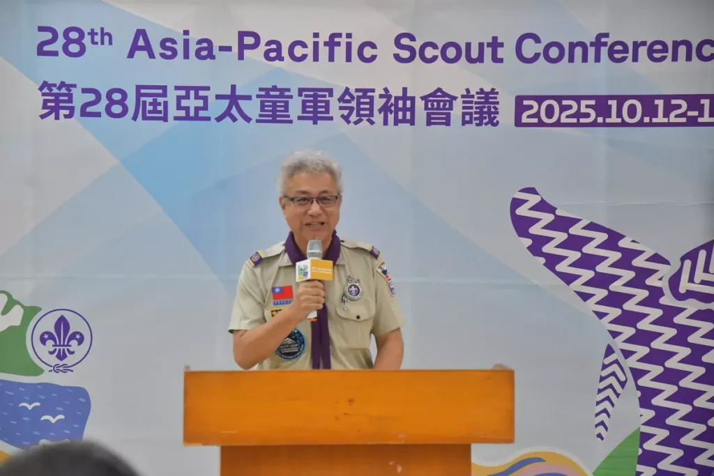 中華民國童軍總會理事長高國倫