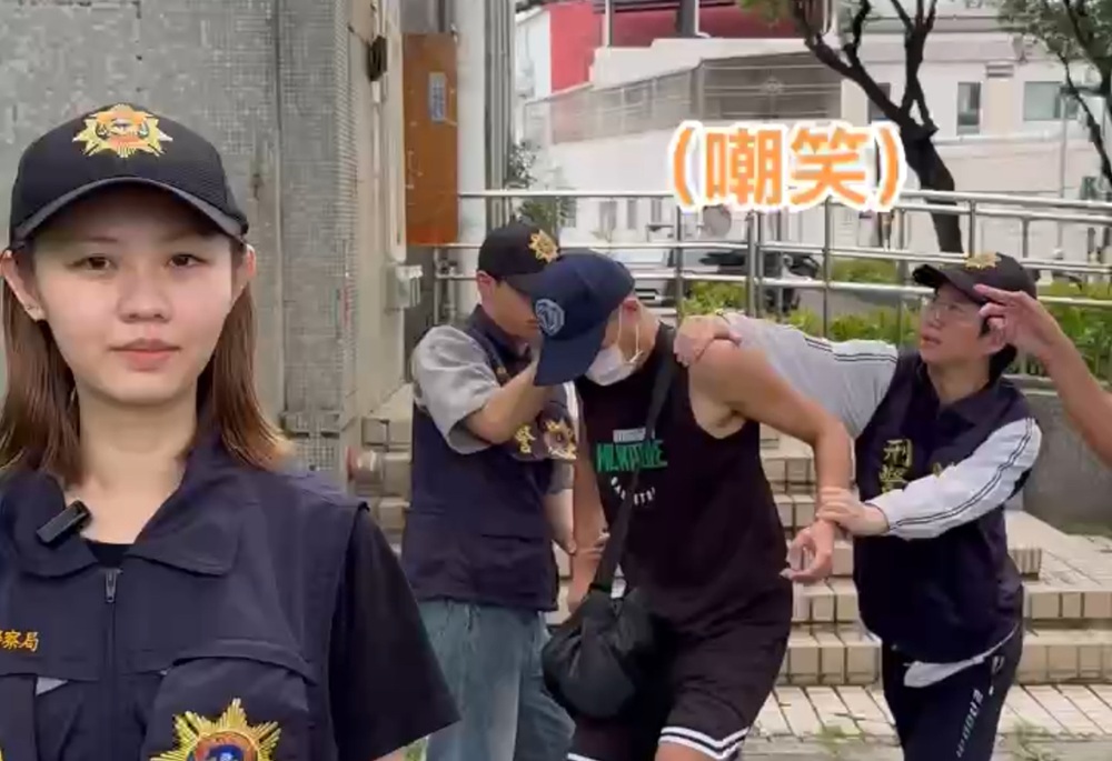 高薪輕鬆恐變牢飯 屏東警花拍片喊「不要被賣了還幫人算錢」 182 248250815a03