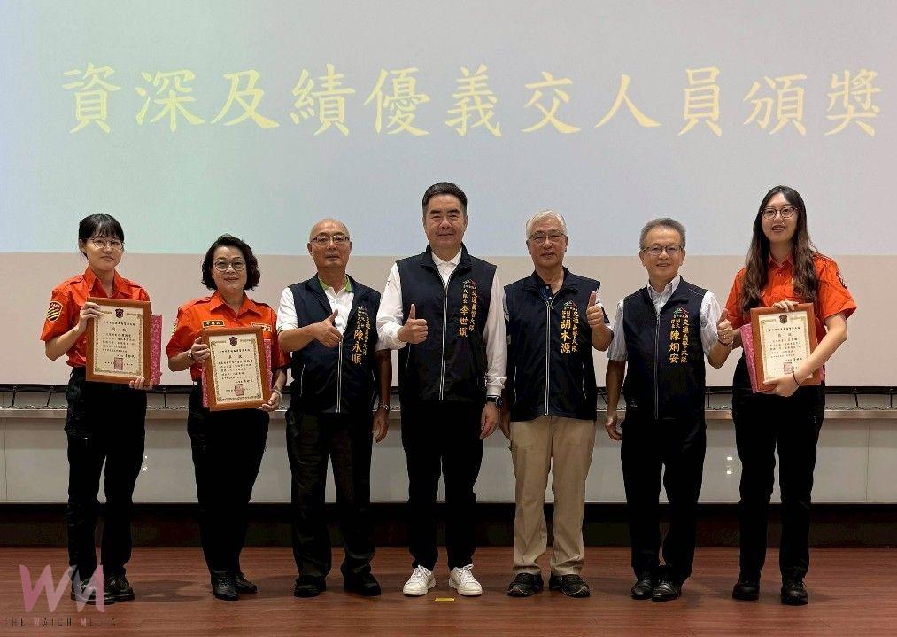 守護民眾交通安全！中市義交直屬中隊常訓　提升協勤專業能力
