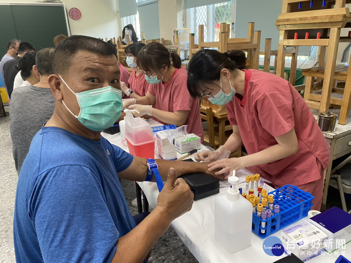 彰化萬人健檢熱烈回響，逾1萬5千名鄉親踴躍參與。圖／記者鄧富珍翻攝