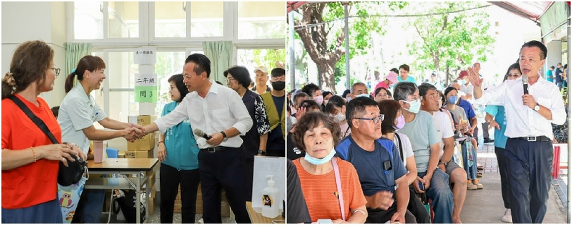 「規律運動+定期篩檢」嘉義縣衛生局在朴子市舉辦複合式健康篩檢