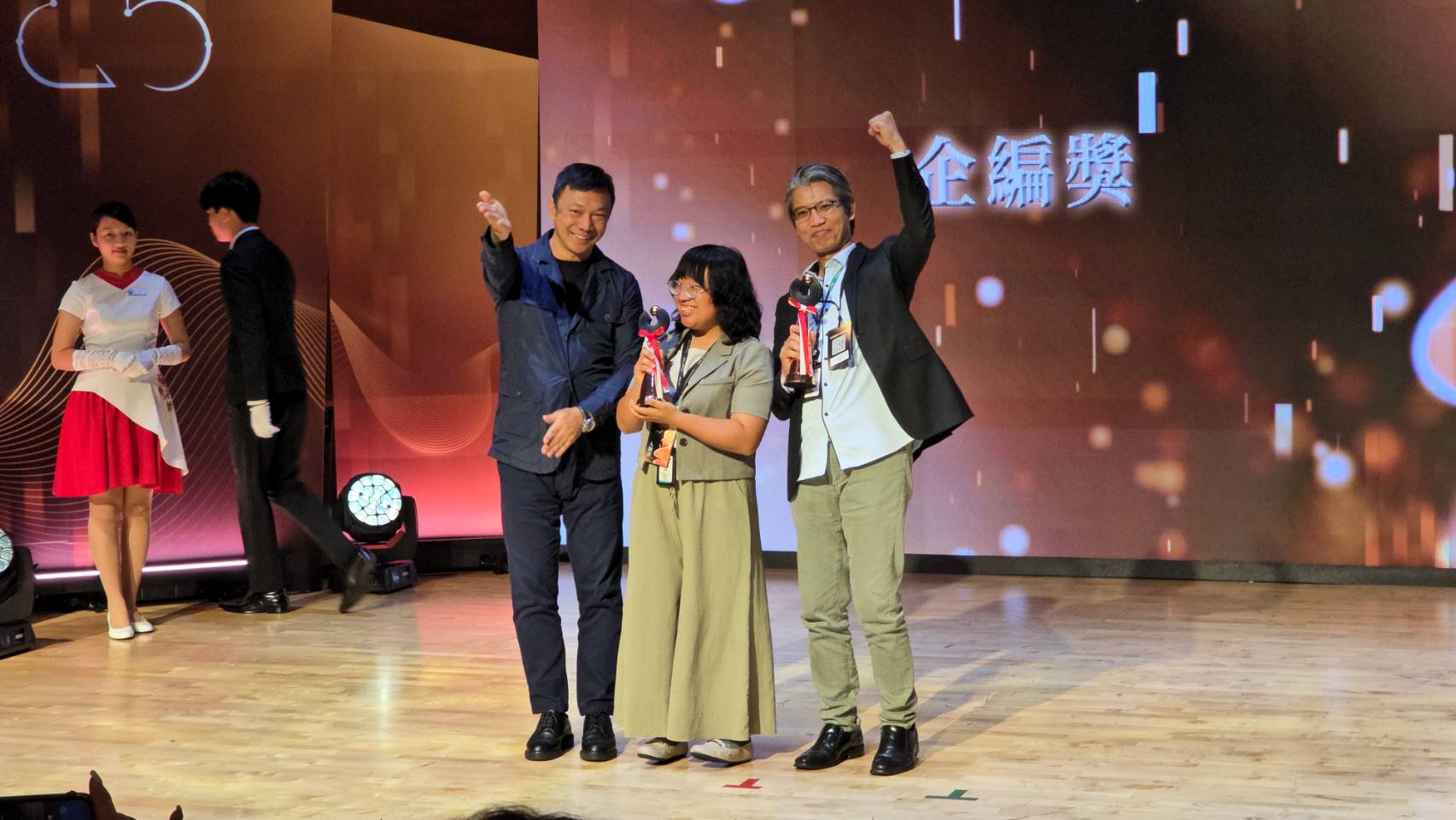 《墓之物語》奪金視獎最佳企編殊榮 北健深耕桃園再受肯定 企編獎頒獎 0