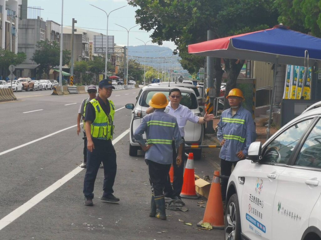 玉井區停電影響交通號誌運作 玉井分局啓動交通疏導分散車流 1 %E4%B8%80 34